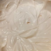 Look at how smooth it is! It like whipped egg whites.