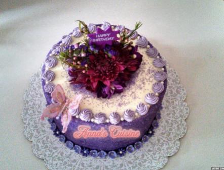 Color Me Purple Cake
